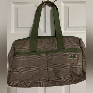 LACOSTE purse/small duffle